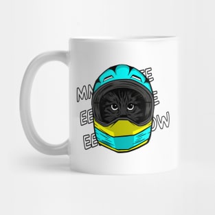 funny cat driver – Meeeeeeeow, the sound of formula m1ao (Nando) Mug